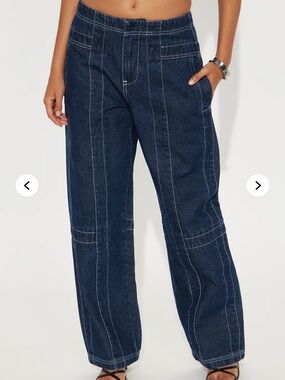 New With Tags - Fashion Nova Jeans - Size 13 - Straight Leg